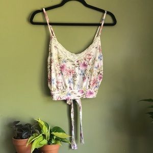 Floral Crop Top